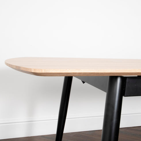 Native Home Lifestyle Light Oak Cambridge Dining Table With 6 Chairs